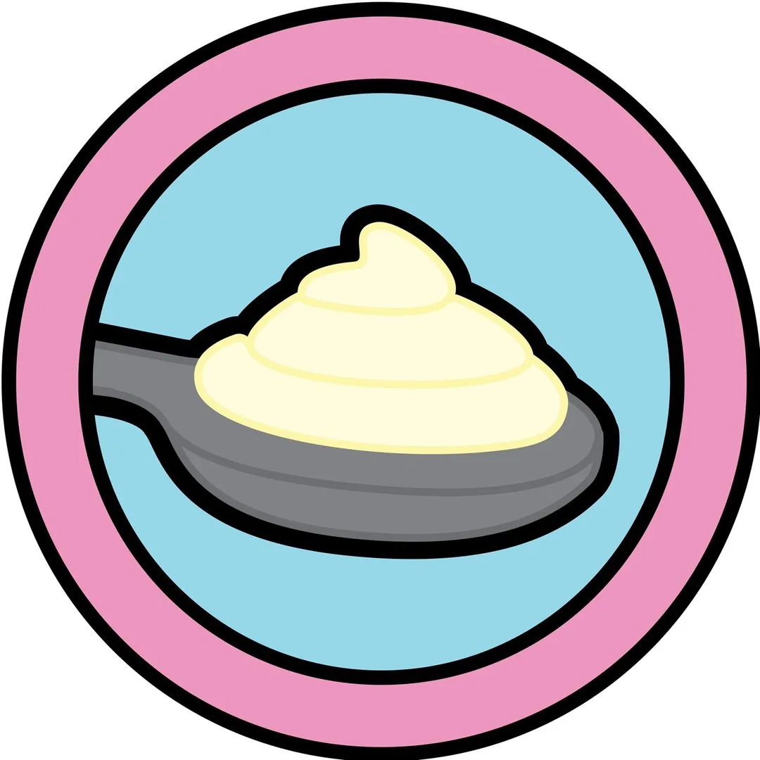 Magda Yogurt spoon logo